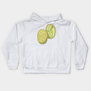 Tully Monster Concretion - Tullimonstrum Fossil Nodule Kids Hoodie